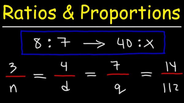 solve ratio and proportion problems