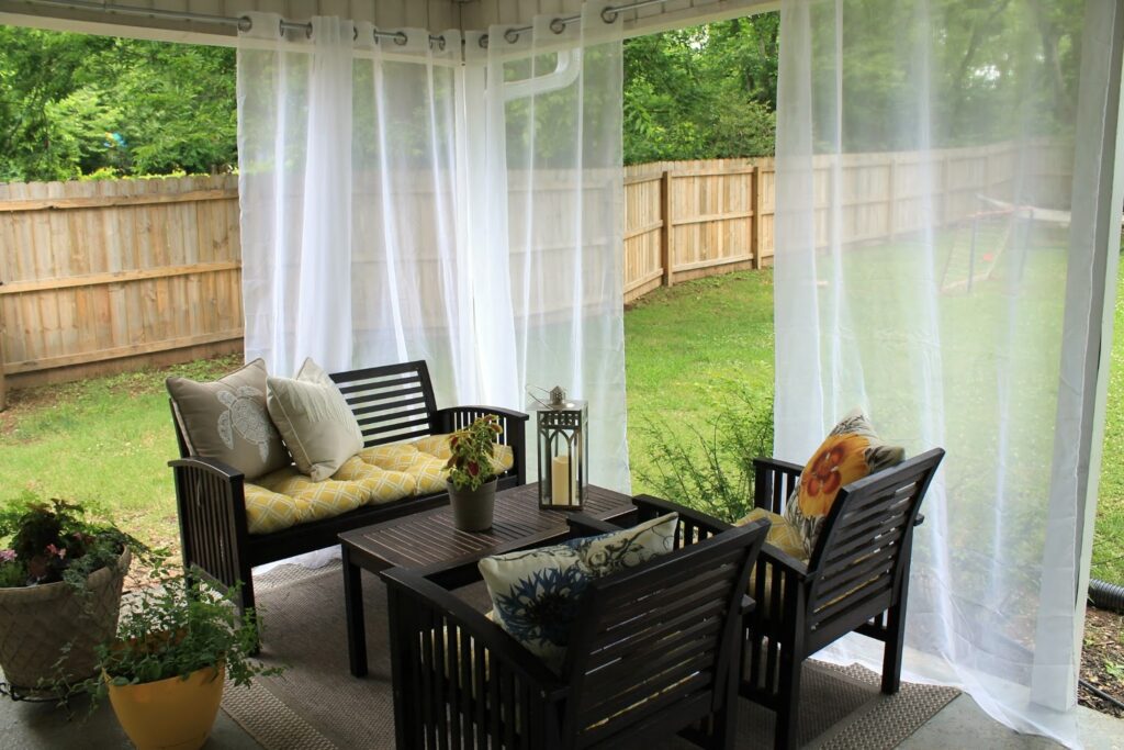 Adorn your property like never before with beautiful and durable patio curtains